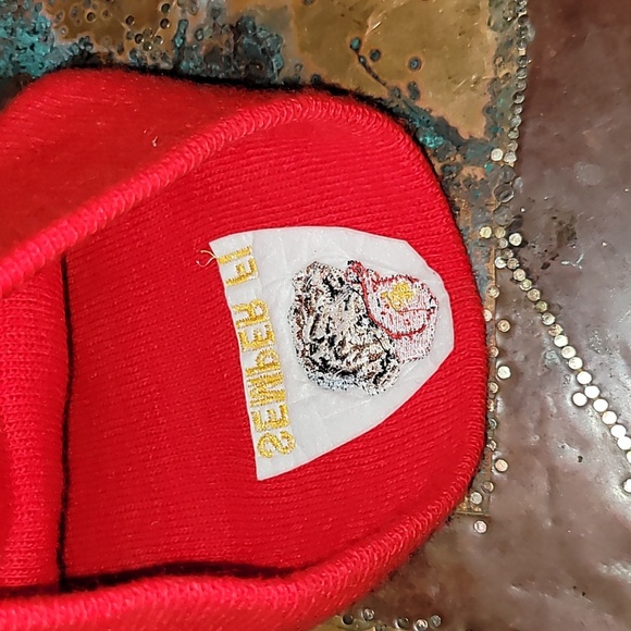 Marine Core. Semper Fi. "Always faithful". Beanie. Like-new. Championship Red. - Picture 8 of 9